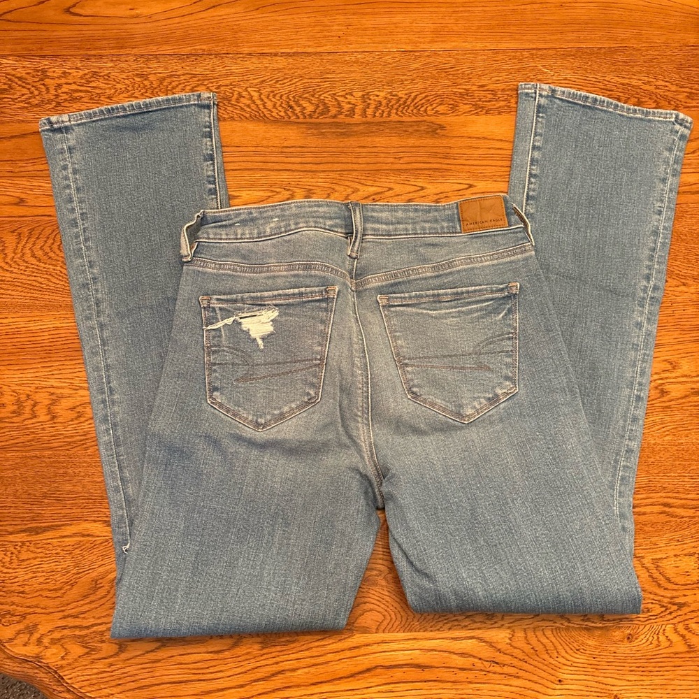 American Eagle Outfitters Straight Leg Bootcut Jeans - Picture 3 of 7